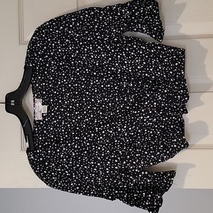 Band of Gypsies Blk & Wht Sz S Coverlet